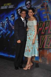 Shahrukh Khan and Deepika Padukone at the Song Launch of Happy New Year