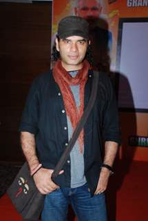 Mohit Chauhan poses for the media at his Song Launch