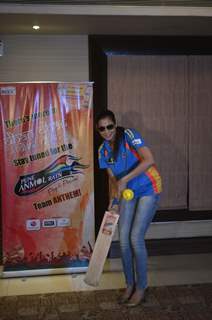 Prachi Mishra enjoys her time at the Grand launch of the team's Jersey, website and Anthem