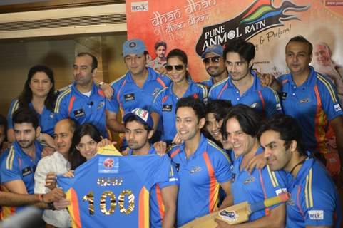 Team Pune Anmol Ratn at the Grand launch of the team's Jersey, website and Anthem