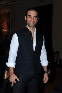 Kushal Punjabi poses for the media at the Launch of Rajneeti 2