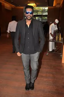 Rocky S poses for the media at Blender's Pride Tour