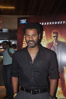 Prabhu Deva poses for the media at the Song Launch of Action Jackson