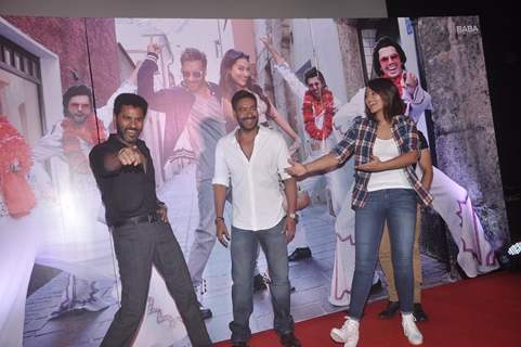 Prabhu Deva shakes a leg at the Song Launch of Action Jackson