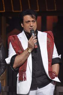 Govinda addressing the audience at the Song Launch of Kill Dil