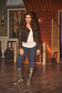 Parineeti Chopra poses for the media at the Song Launch of Kill Dil