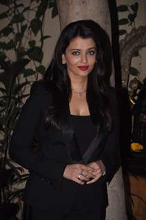 Aishwarya Rai Bachchan poses for the media on her Birthday