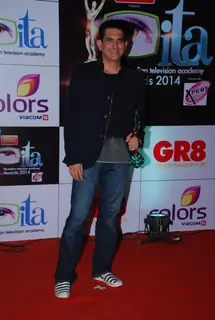 Omung Kumar was seen at the ITA Awards 2014
