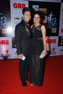 Ravi Dubey & Sargun Mehta were at the ITA Awards 2014