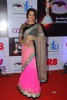 Aasiya Kazi was at the ITA Awards 2014