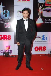 Karan Sharma was seen at the ITA Awards 2014