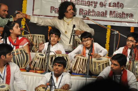 Madhuri Dixit's Kids snapped playing tabla at their Music Function