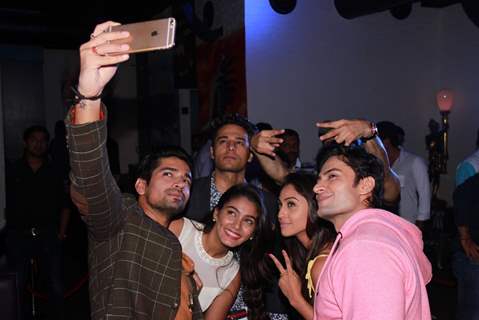 Selfie Time at the Launch of BCL Team Mumbai Warriors