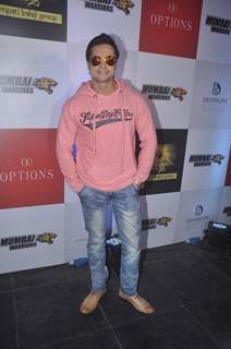 Shaleen Bhanot poses for the media at the Launch of BCL Team Mumbai Warriors