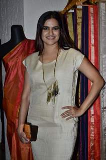 Sona Mohapatra poses for the media at the Launch of Urban Shikhar at Atosa