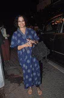 Tanvi Azmi was at the Inauguration of Prithvi Film Festival