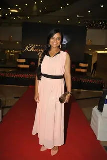 Aditi Bhagwat poses for the media at the Launch of Album 'Khamoshi Ki Aawaz'