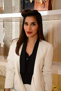 Sophie Choudry poses for the media at Michael Korrs Store Launch