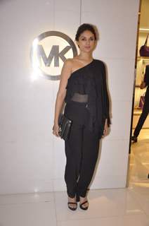 Aditi Rao Hydari poses for the media at Michael Korrs Store Launch