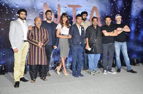 Celebs pose for the media at the Launch of Vikram Phadnis's New Film 'Nia'