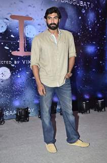 Rana Daggubati poses for the media at the Launch of Vikram Phadnis's New Film 'Nia'