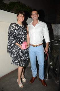 Eesha Kopikar with husband Timmy Narang at Maheka Mirpuri's Birthday Party