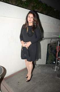 Poonam Dhillon poses for the media at Maheka Mirpuri's Birthday Party