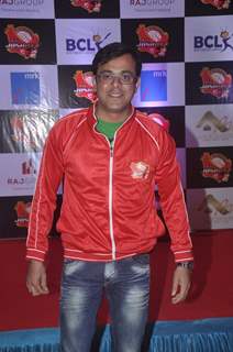 Sumeet Raghavan poses for the media at the Jersey Launch of BCL Team Jaipur Raj Joshiley