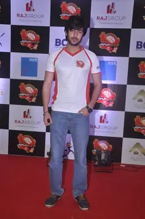 Shivin Narang poses for the media at the Jersey Launch of BCL Team Jaipur Raj Joshiley