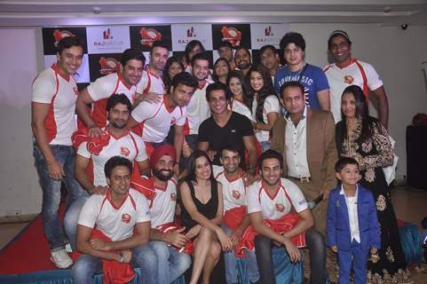 Jersey Launch of BCL Team Jaipur Raj Joshiley