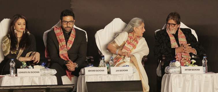 Bachchan Family snapped at Kolkatta Film Festival