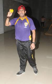 Aslam Khan was at BCL Team Rowdy Banglore's Practice Sessions