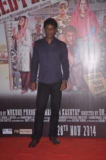 Adil Hussain poses for the media at the Launch of the Film Zed Plus