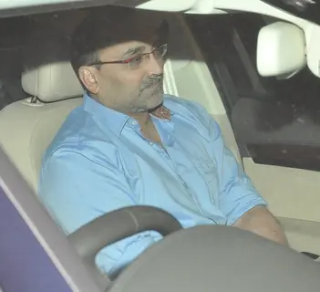 Aditya Chopra was snapped outside Ravi Chopra's house