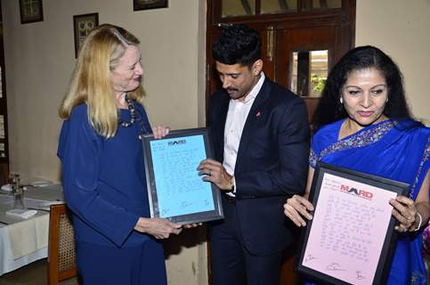 Farhan Akhtar unviel the MARD Women Empowerment Campaign at UN WOMEN Press Meet