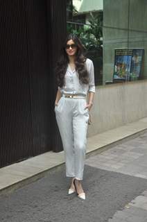 Diana Penty poses for the media at the Launch of Travel Plus Magazine