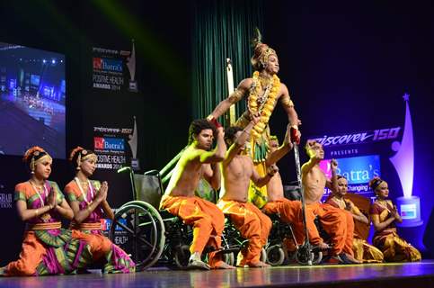 Disabled students perform at Positive Health Awards