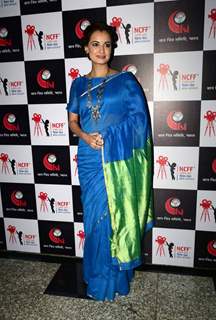 Dia Mirza at the Childrens Film Festival in Delhi