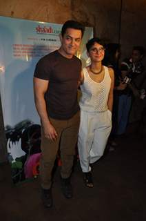 Aamir Khan and Kiran Rao were at the Documentary Screening of After My Garden Grows