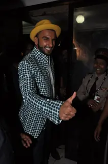 Ranveer Singh was at the Special Screening of Kill Dil