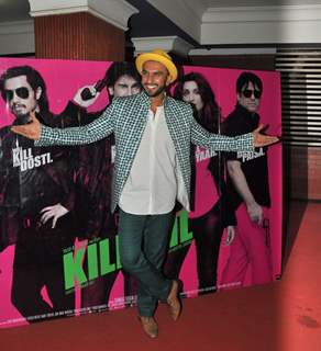 Ranveer Singh at the Special Screening of Kill Dil