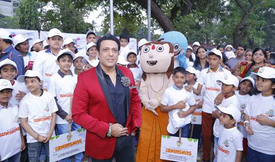 Govinda at the Surya Sunshine Walkathon 2014