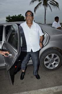 Satish Kaushik was snapped at the Prayer Meet of Ravi Chopra