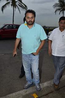 Anil Sharma was snapped at the Prayer Meet of Ravi Chopra