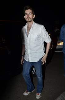 Neil Nitin Mukesh was snapped at Ravi Chopra's Funeral