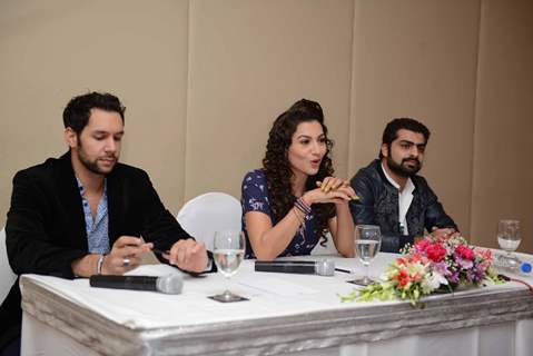 Gauahar Khan was at the Press Conference of India's Raw Star in Delhi