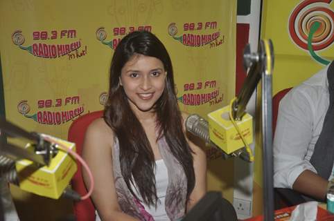 Mannara Chopra was at the Promotions of Zid on Radio Mirchi 98.3 FM