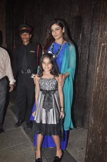 Raveena Tandon with her daughter were at Aradhya Bachchan's Birthday Bash