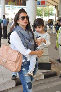 Seema Sachdev Khan was Leaving for Hyderabad