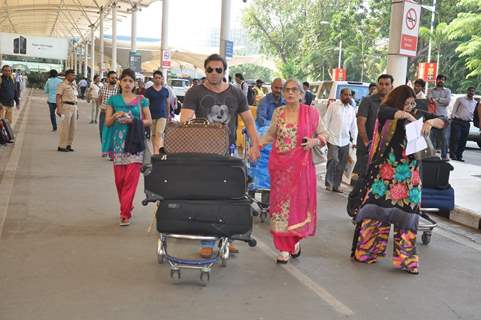 Sohail Khan Leaves for Hyderabad with his mother